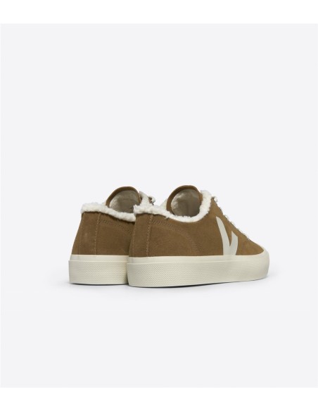 VEJA zapatilla de mujer WATA LOW WINTER TENT PIERRE de serraje y forro