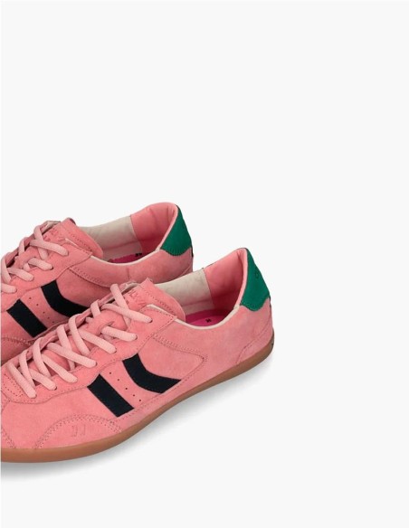 COOLWAY zapatilla KIZUNA PINK PARTY en color rosa de serraje
