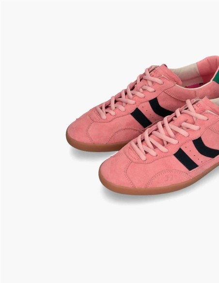 COOLWAY zapatilla KIZUNA PINK PARTY en color rosa de serraje