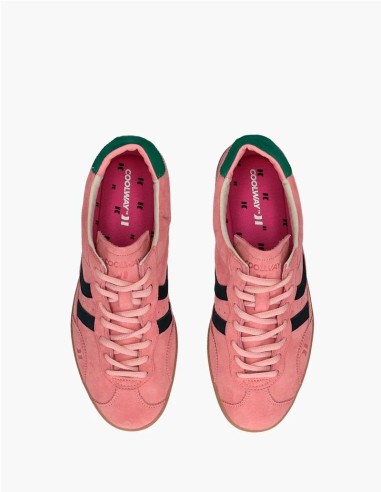 COOLWAY zapatilla KIZUNA PINK PARTY en color rosa de serraje