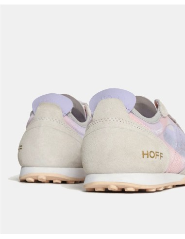 BIRD SWALLOW HOFF - SNEAKER RETRO COMBINADO DE PIEL AZUL Y LILAS