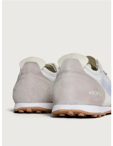 MOCKING BIRD HOFF - SNEAKER RETRO COMBINADO DE PIEL ARENA Y CRUDO
