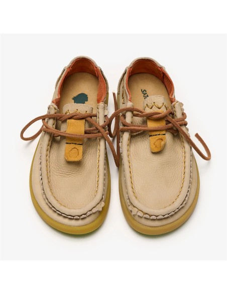 KWAHU RUSTIC STRING WALLABI DE MUJER SATORISAN DE PIEL ETNICO
