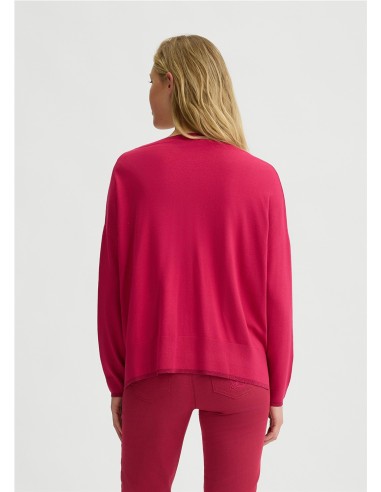 LIU JO JERSEY DE VISCOSA WA5380.MS49I WH CON LUREX
