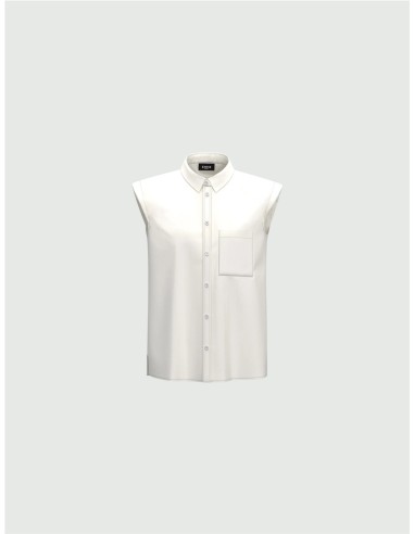 SALMO-CAMISA SM POPELIN BLANCO