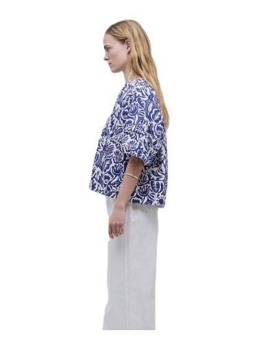 YERSE CAMISA DE ALGODÓN ORGANICO ESTAMPADA 42893