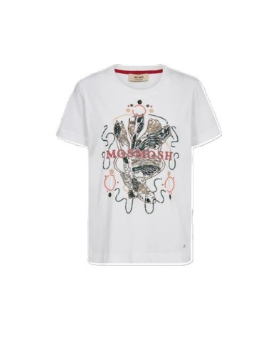 MOS MOSH CAMISETA MANGA CORTA MMHALIN O-SS CON DIBUJO EN EL PECHO