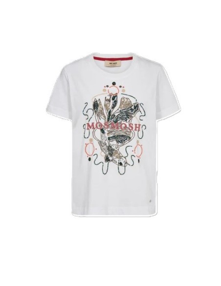 MOS MOSH CAMISETA MANGA CORTA MMHALIN O-SS CON DIBUJO EN EL PECHO