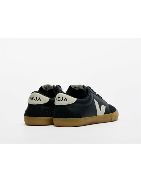 VEJA VOLLEY OT LEATHER BLACK PIERRE DE MUJER VO2020510A CUERO ORGANICO