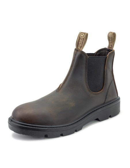 NATURAL WORLD - BOTA 9080 U KARA TIPO CHELSEA DE NOBUCK UNISEX