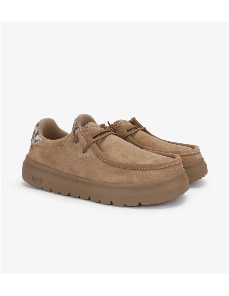WALK IN PITAS - ZAPATO LYON TIPO WALLABI DE NOBUCK HIDROFUGADO
