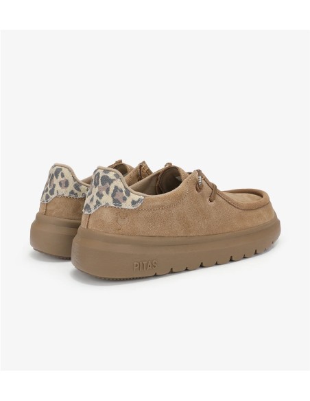 WALK IN PITAS - ZAPATO LYON TIPO WALLABI DE NOBUCK HIDROFUGADO