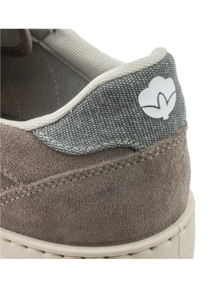 6740 SAJA- zapatilla de hombre NATURAL WORLD de serraje