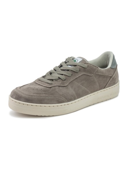 6740 SAJA- zapatilla de hombre NATURAL WORLD de serraje