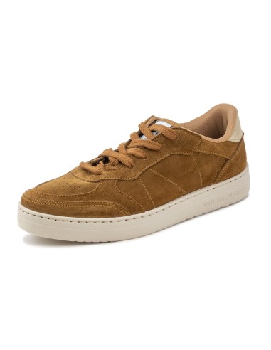 6740 SAJA- zapatilla de hombre NATURAL WORLD de serraje