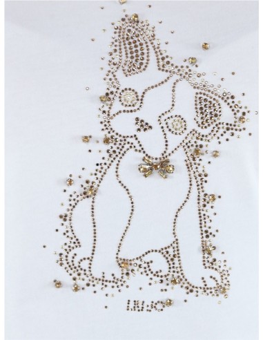 MF5519.JS923 CAMISETA LIU JO DE MUJER DE MANGA LARGA