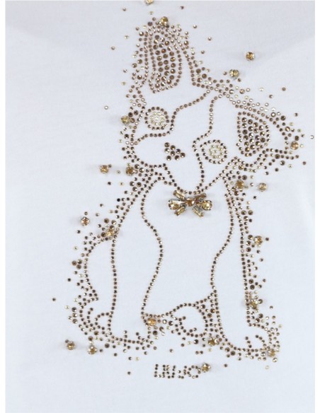 MF5519.JS923 CAMISETA LIU JO DE MUJER DE MANGA LARGA