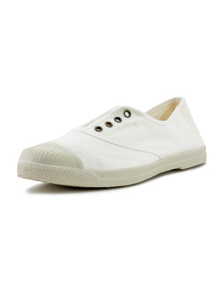 Lavanda zapatilla sin cordones NATURAL WORLD.