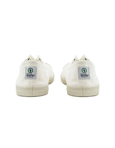 Lavanda zapatilla sin cordones NATURAL WORLD.