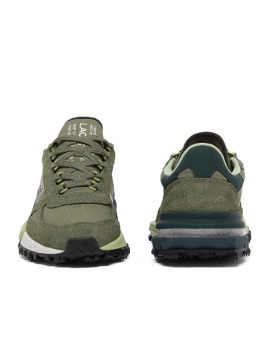 Lacoste Elite Active Khaki de hombre. Zapatilla tipo running