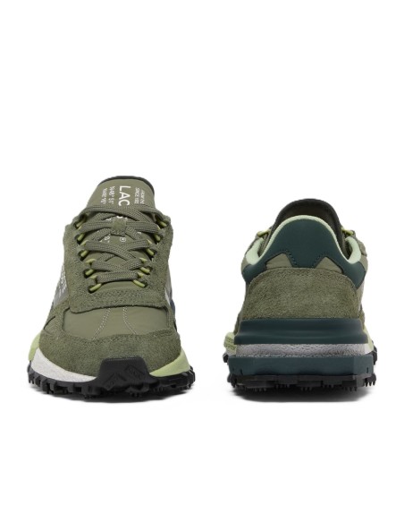 Lacoste Elite Active Khaki de hombre. Zapatilla tipo running