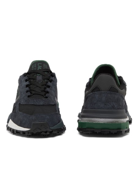 Lacoste Zapatilla Elite Active Black para hombre en nylon y piel