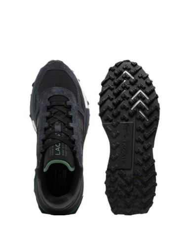 Lacoste Zapatilla Elite Active Black para hombre en nylon y piel