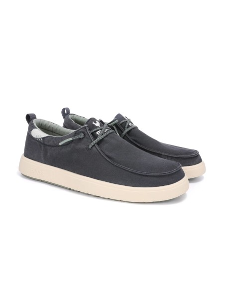 Zapato wallabi de hombre WALK IN PITAS modelo BIARRITZ, en algodón.