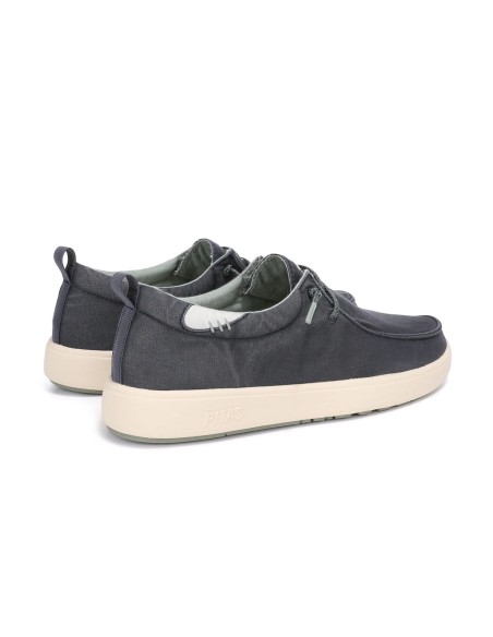 Zapato wallabi de hombre WALK IN PITAS modelo BIARRITZ, en algodón.