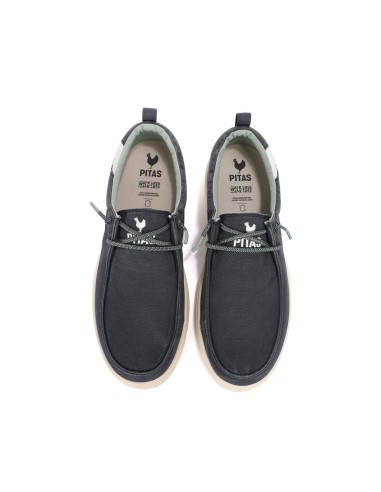 Zapato wallabi de hombre WALK IN PITAS modelo BIARRITZ, en algodón.