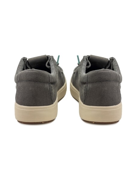 8411E TEAL zapato wallabi NATURAL WORLD unisex, de algodón orgánico.