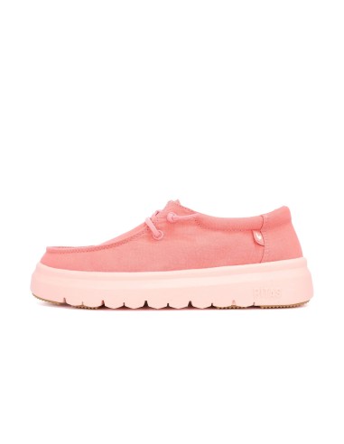 Zapato wallabi WALK IN PITAS de mujer CANNES, de algodon, suela de 4cm