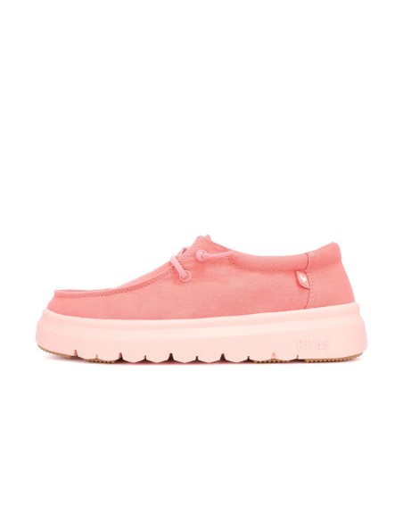 Zapato wallabi WALK IN PITAS de mujer CANNES, de algodon, suela de 4cm