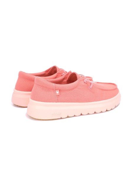 Zapato wallabi WALK IN PITAS de mujer CANNES, de algodon, suela de 4cm