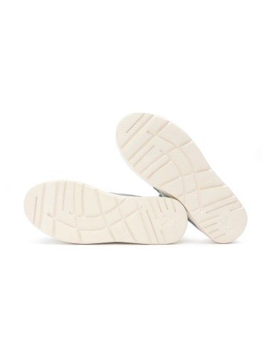 Zueco CAPARICA de mujer WALK IN PITAS de algodón con suela blockde 4cm