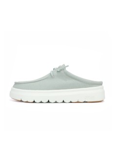 MONACO zueco de algodón Walk in Pitas de suela de 4 cm