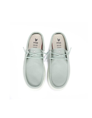 MONACO zueco de algodón Walk in Pitas de suela de 4 cm