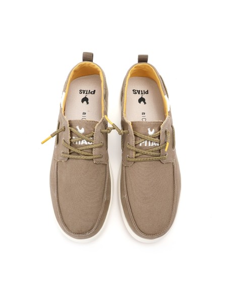 MAUI zapato nautico de algodón WALK IN PITAS de hombre