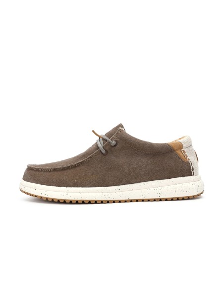 NIAS zapato de hombre WALK IN PITAS tipo wallabi en algodon y lino