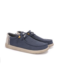WP150 RYAN zapato wallabi WALK IN PITAS de hombre de algodon y lino. 2