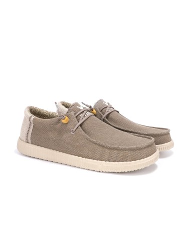 WP150 RYAN zapato wallabi WALK IN PITAS de hombre de algodon y lino.