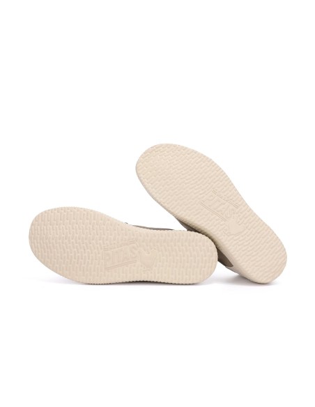 WP150 RYAN zapato wallabi WALK IN PITAS de hombre de algodon y lino.