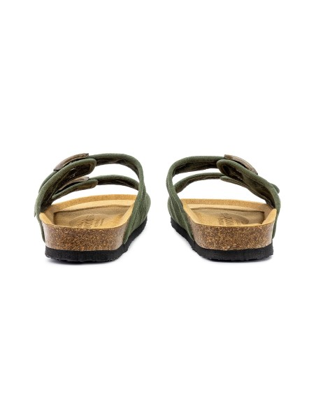 7001E TROPIC Sandalia Natural World con dos tiras de algodón