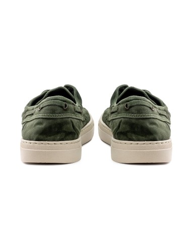 6603E OLD QUERCIA zapato nautico de hombre NATURAL WORLD de algodón