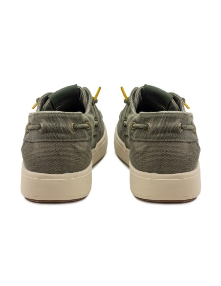 8413E OSTER zapato nautico NATURAL WORLD unisex, de algodón orgánico.