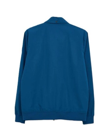 CAZADORA ALGODÓN CAPUCHA BLUE OPAL