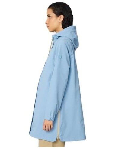 PARKA MUJER SOFTSHELL CAPUCHA FADED DENIM