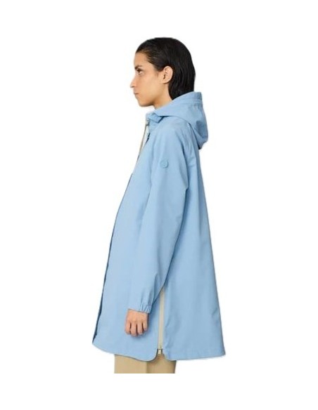 PARKA MUJER SOFTSHELL CAPUCHA FADED DENIM