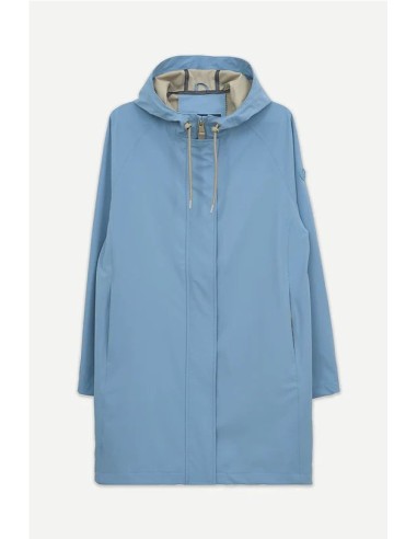 PARKA MUJER SOFTSHELL CAPUCHA FADED DENIM