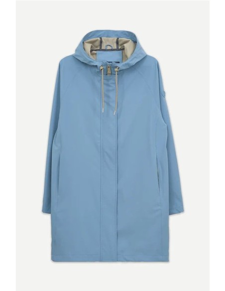 PARKA MUJER SOFTSHELL CAPUCHA FADED DENIM